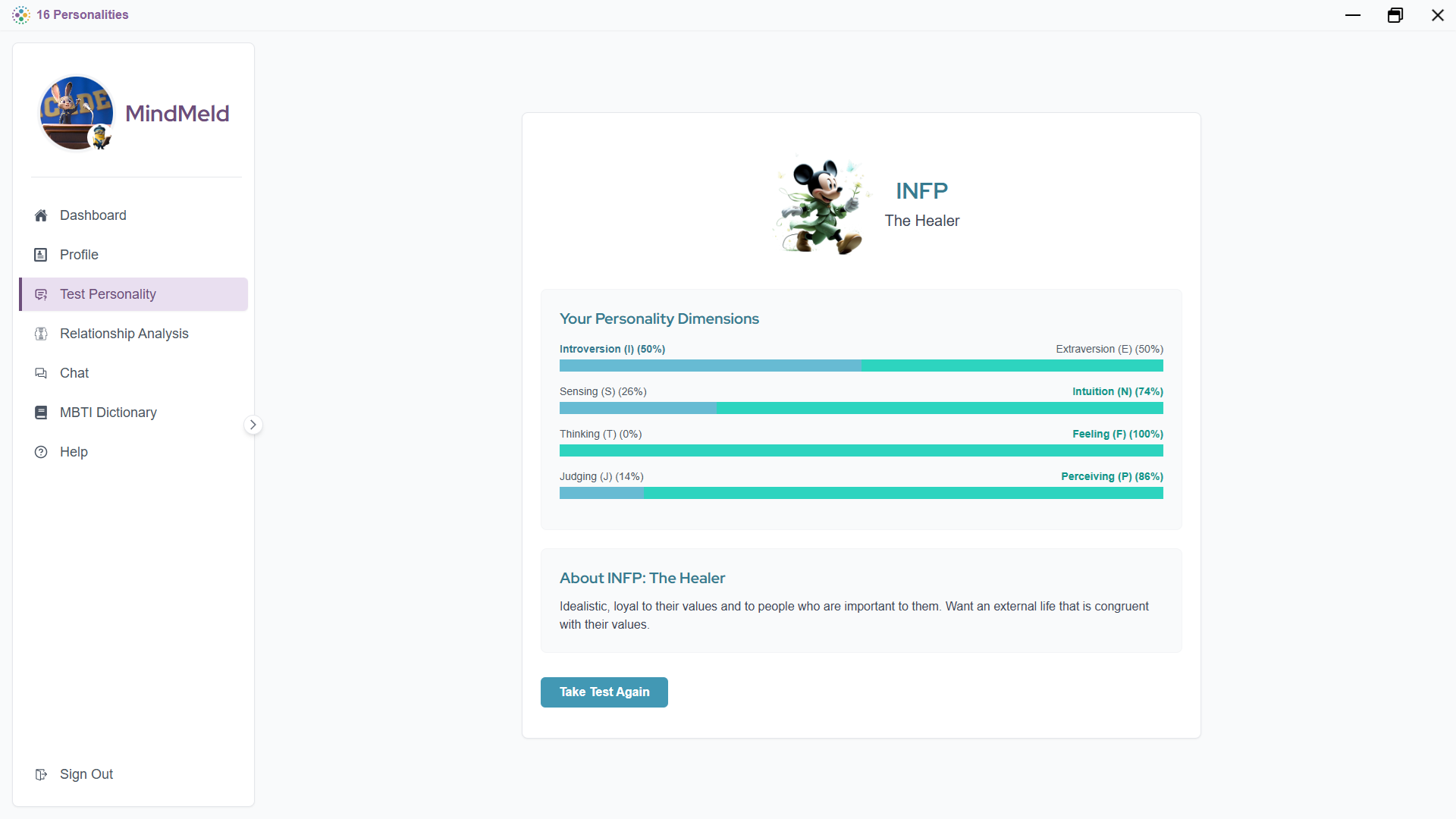 MindMeld - Discover Your True Self Through Personality Assessment